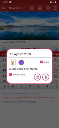 Peru Calendario 2023 screenshot 2