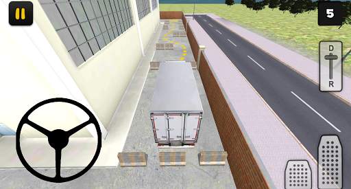 Truck Simulator 3D: Food Transport screenshot 4