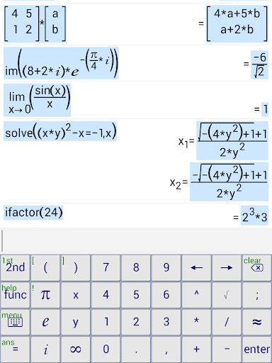 Symbolic Calculator screenshot 13