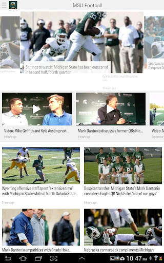 MLive.com: MSU Football News screenshot 4