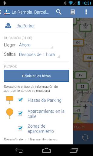 Parkopedia Estacionamiento screenshot 5