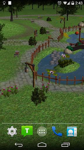 3D Asian Garden Free screenshot 2