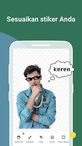 Pembuat Sticker untuk WhatsApp screenshot 2