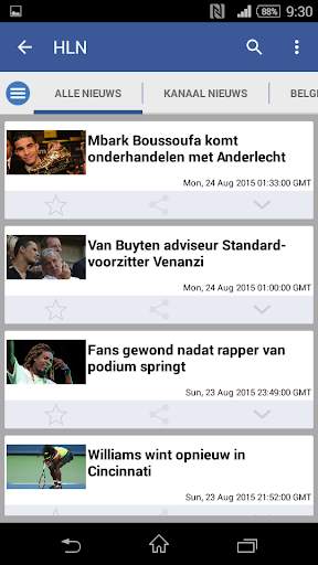 Belgium News screenshot 2