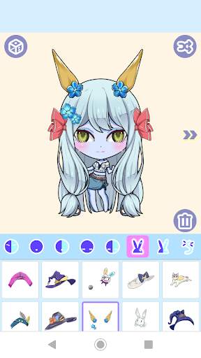 Cute Anime Avatar Maker screenshot 8