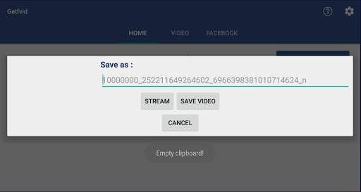 Getfvid - Video Downloader for Facebook screenshot 1