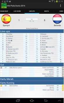 Info Bola Dunia 2014 screenshot 13