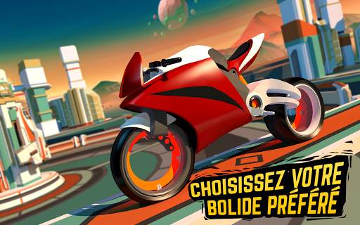 Gravity Rider: Space Bike Race screenshot 10