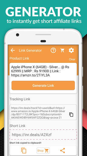INRDeals Auto Cashback & Affiliate Link Generator screenshot 5