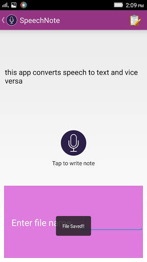 Speech Note screenshot 3