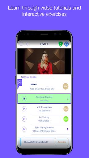 Learn to Sing: True School 4 تصوير الشاشة