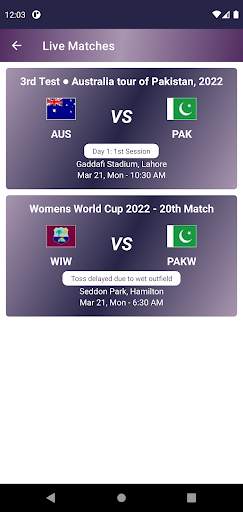 Live Cricket TV screenshot 3
