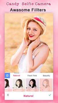 Candy Camera - selfie cam, Beauty Cam Photo Editor 2 تصوير الشاشة