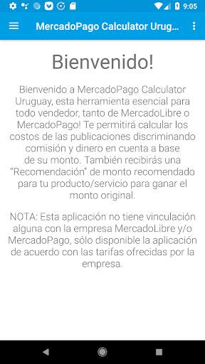 Calculadora para MP/ML Uruguay (No Oficial) screenshot 1