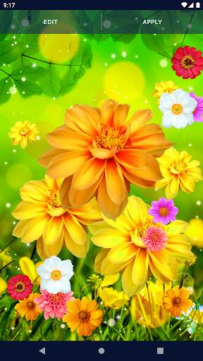Spring Flowers Live Wallpaper screenshot 4