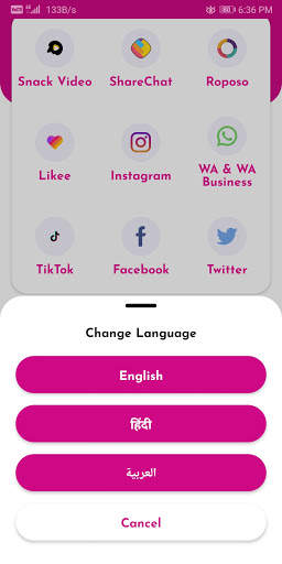 Orginal Status Downloader Magenta screenshot 5