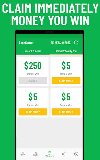 Make Money Free: Play Games & Win Real Cash Prizes स्क्रीनशॉट 3