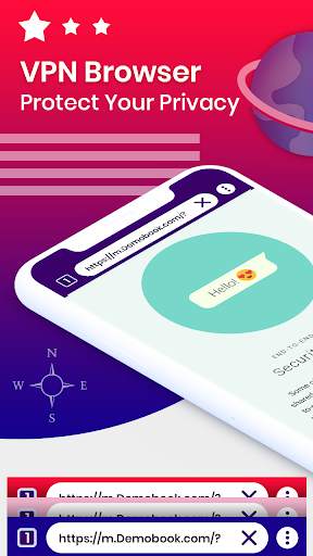 USA Unblock VPN Browser - VPN Proxy Browser screenshot 1