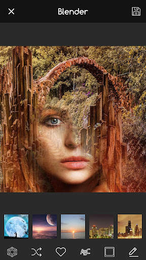 Picture Blender & Photo Merge / Mixer Apps screenshot 1