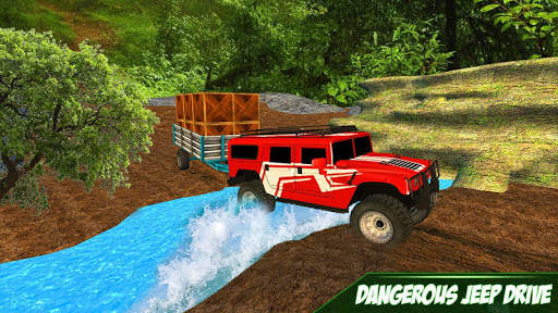 Offroad Jeep Driving & Parking Simulator screenshot 1