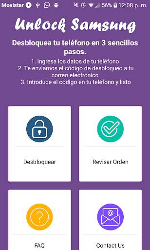 Unlock Samsung Phones screenshot 1