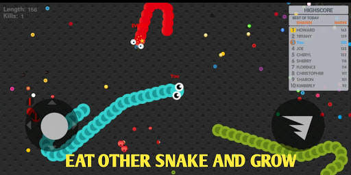 Snake Worm Zone.io cacing Snake zone.io screenshot 5