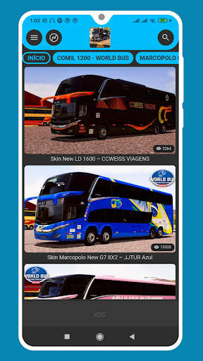 Skins World Bus Driving Simulator - PRO screenshot 3