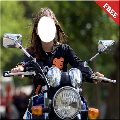 Women Bike Photo Suit - women bike photo editor icon