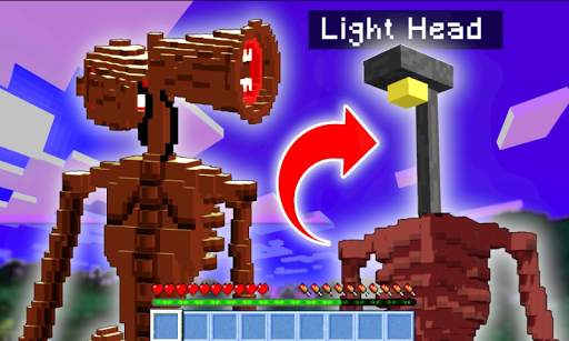 Head Light Mod for Minecraft PE screenshot 1