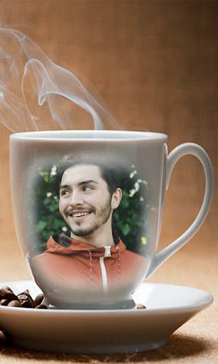 Coffee Cup Photo Frame Good Morning Application 9 تصوير الشاشة