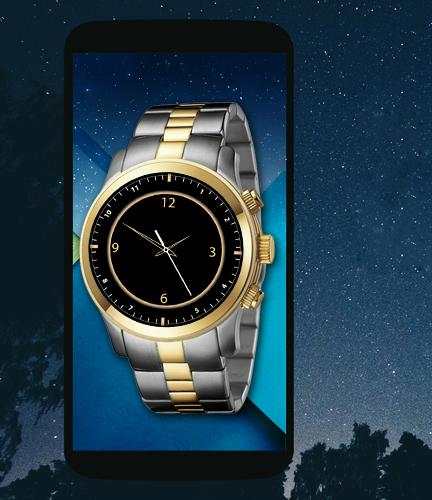 Watch Face Black screenshot 1