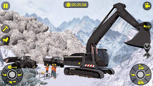 Snow Offroad Construction Site screenshot 1