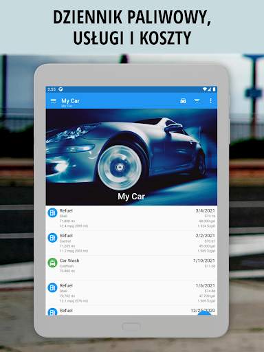 Moje auto: Dziennik paliwa screenshot 9
