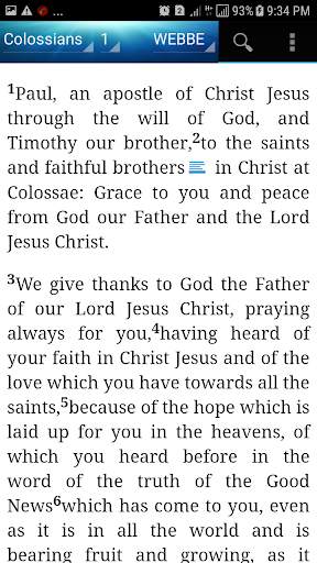 World English Bible British Edition(WEBBE) screenshot 14