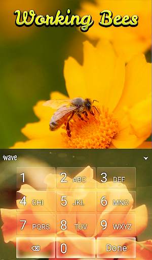 Working Bees Animated Keyboard screenshot 5