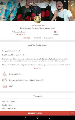 Eatwith - Food experiences screenshot 11