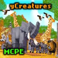 yCreatures Mod Animal MCPE logo