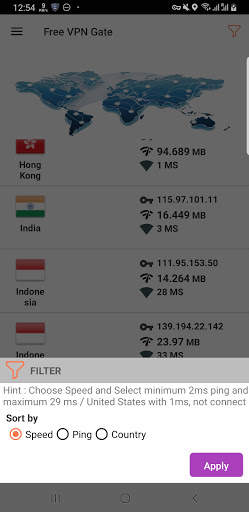 VPN Gate: unlimited vpn proxy screenshot 3