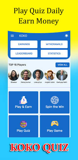 Koko Quiz : Play Quiz Earn coins स्क्रीनशॉट 2