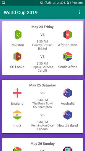 World Cup Cricket'19 screenshot 5