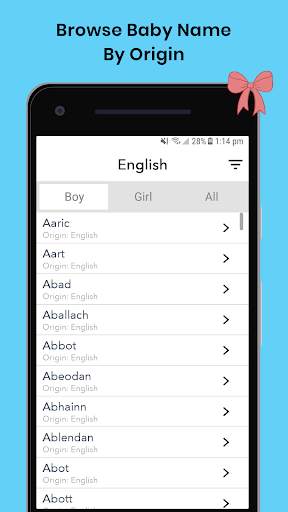 Bump - Baby name with meanings screenshot 3