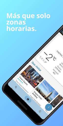 World Clock - Zonas horarias screenshot 3