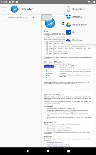 OOReader screenshot 6