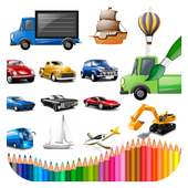Coloring Vehicles icon