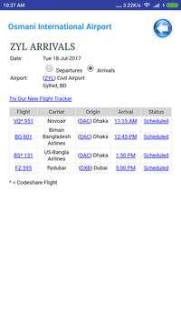 Bangladesh Airports Flight Time screenshot 4