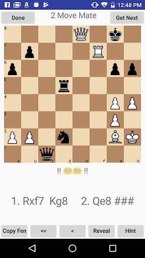 Chessvis - Puzzles, Visualize screenshot 1
