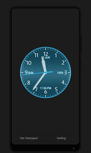 Analog Clock screenshot 1