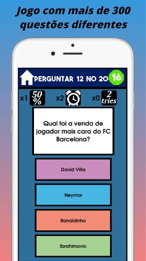 Barcelona Futbol Quiz - Jogo de Perguntas screenshot 1