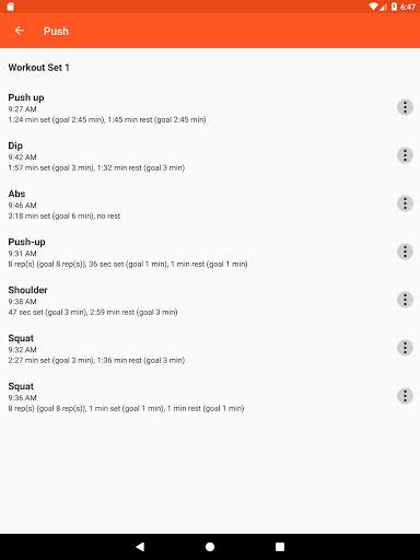FitMate HIIT Stopwatch screenshot 9