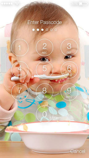 Lovely Babies Screen Lock screenshot 2